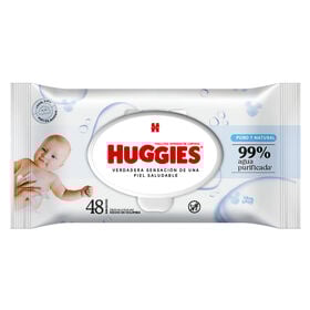 Toallitas humedas huggies Puro y Natural 48 unid
