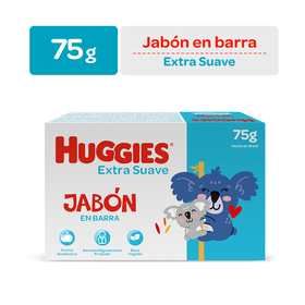 Jabon barra Hug. 75 gr.