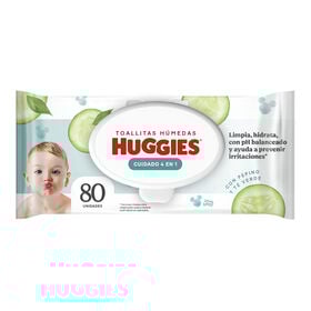 Toallitas Húmedas Huggies Cuidado 4 en 1 - 80 und